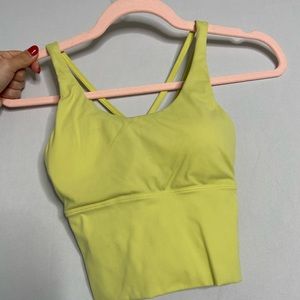 NVGTN YELLOW MATRIX BRA TOP